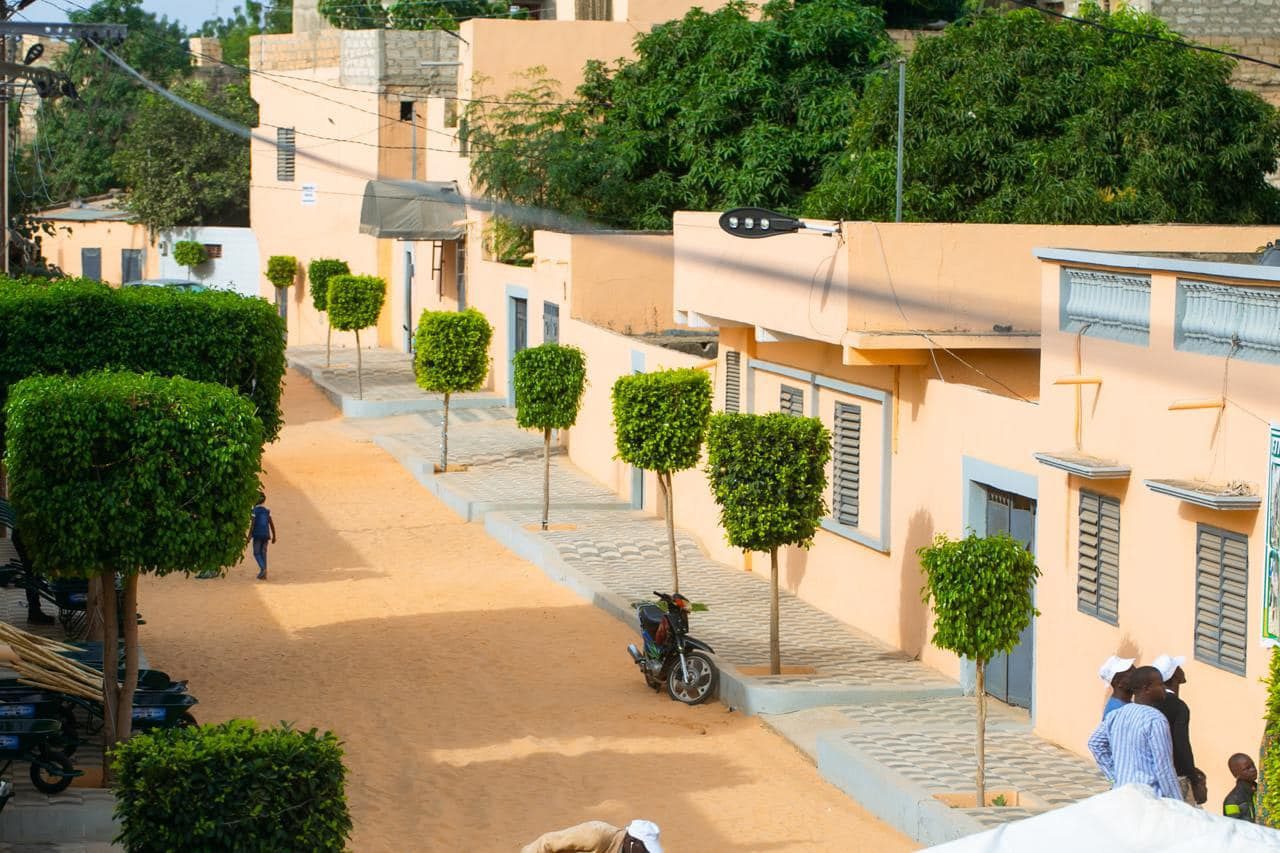 Cité Lamy Thiès quartier résidentiel propre Sénégal